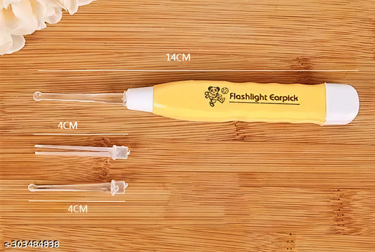 LED Ear Wax Cleaner Tool – Professional Stainless Steel Ear Cleaning Kit with Flashlight | Safe Ear Pick Set for Adults & Kids