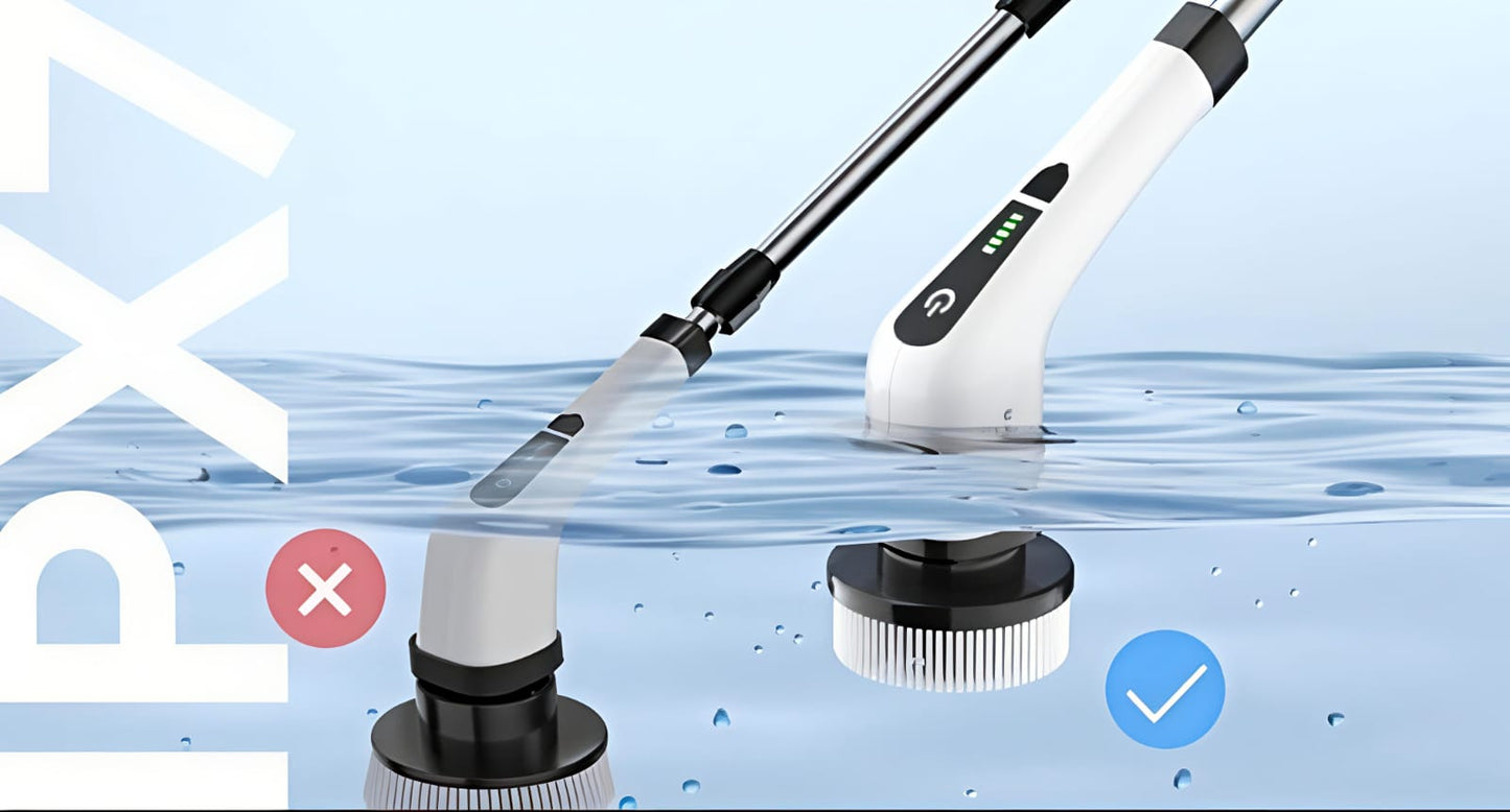 Electric Spin Scrubber – Powerful Bathroom Cleaning Brush
