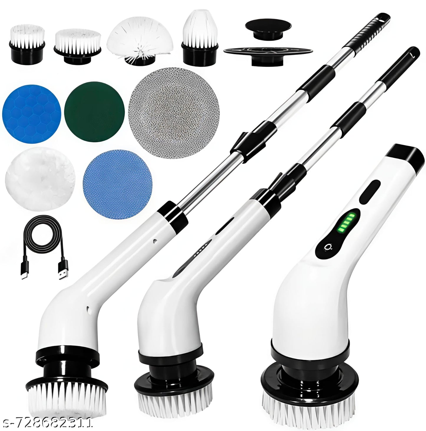 Electric Spin Scrubber – Powerful Bathroom Cleaning Brush